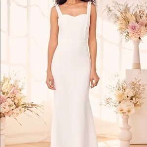 White Maxi Dress | XXS | Lulus